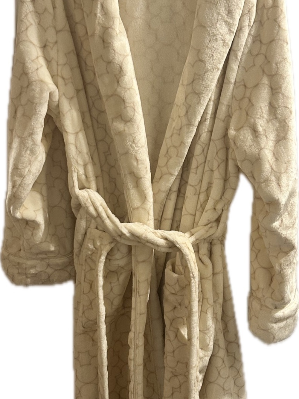 Disney Mickey Mouse Icon Fleece Women’s Robe - Picture 3 of 10